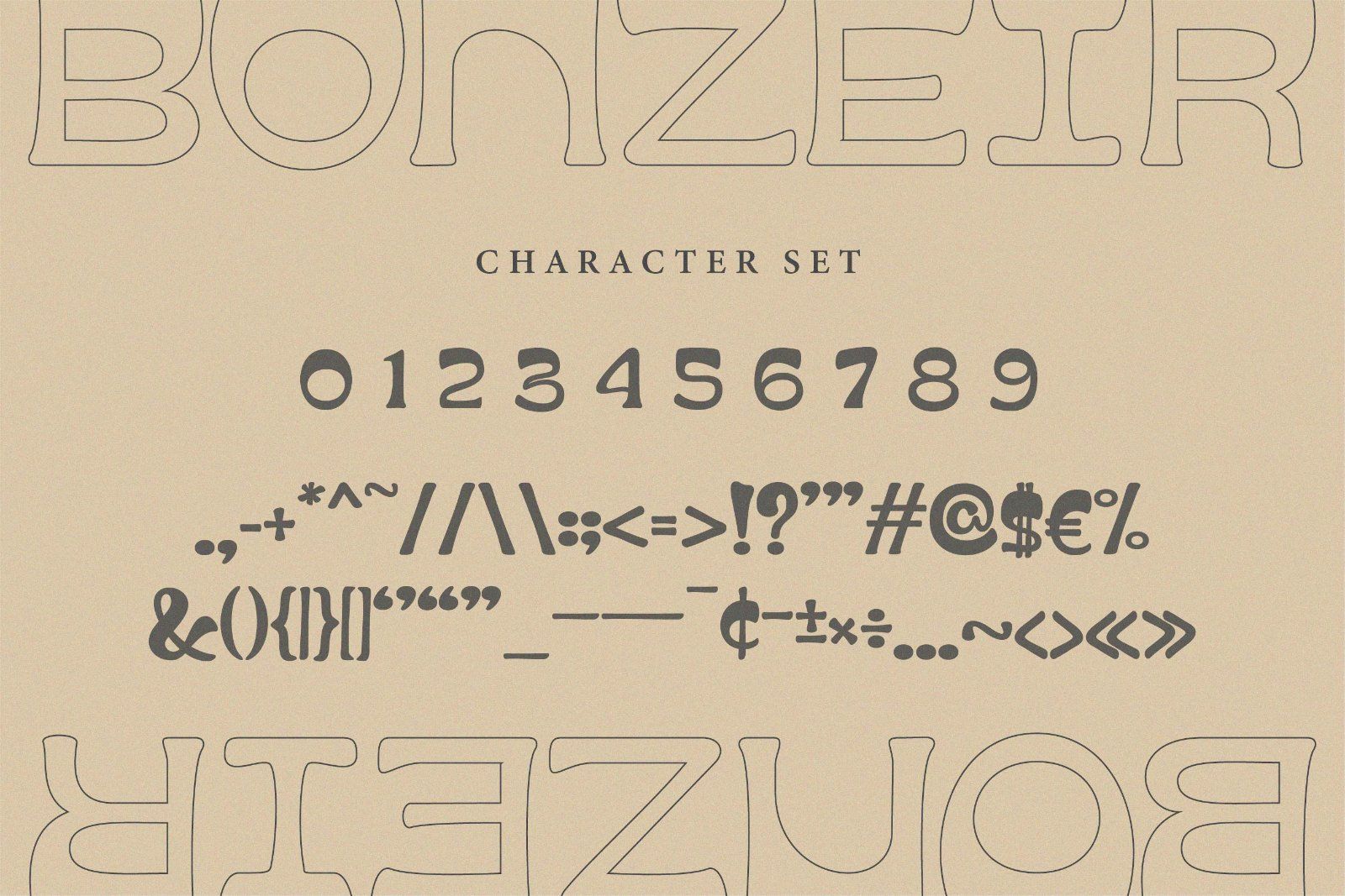 Bonzeir - Retro Display Font — image 8