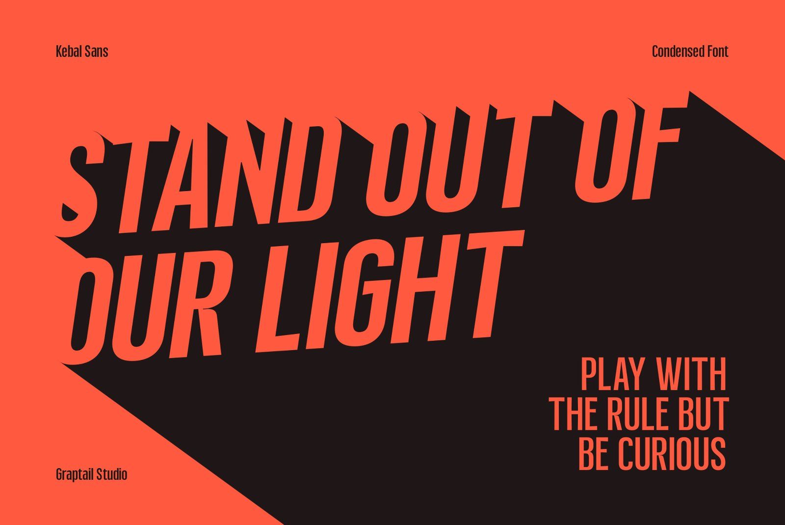 Kebal Sans - Condensed Font — image 17