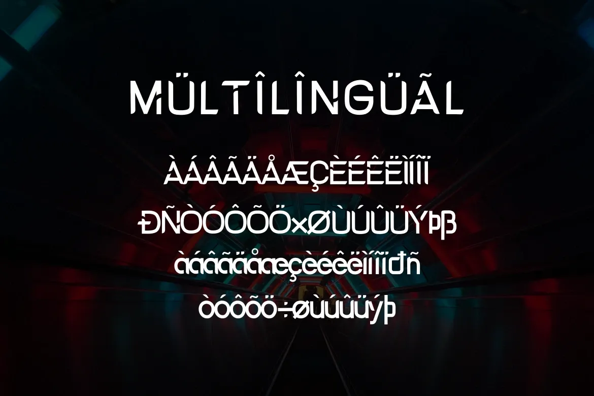AeroTechno Futuristic Font — image 10