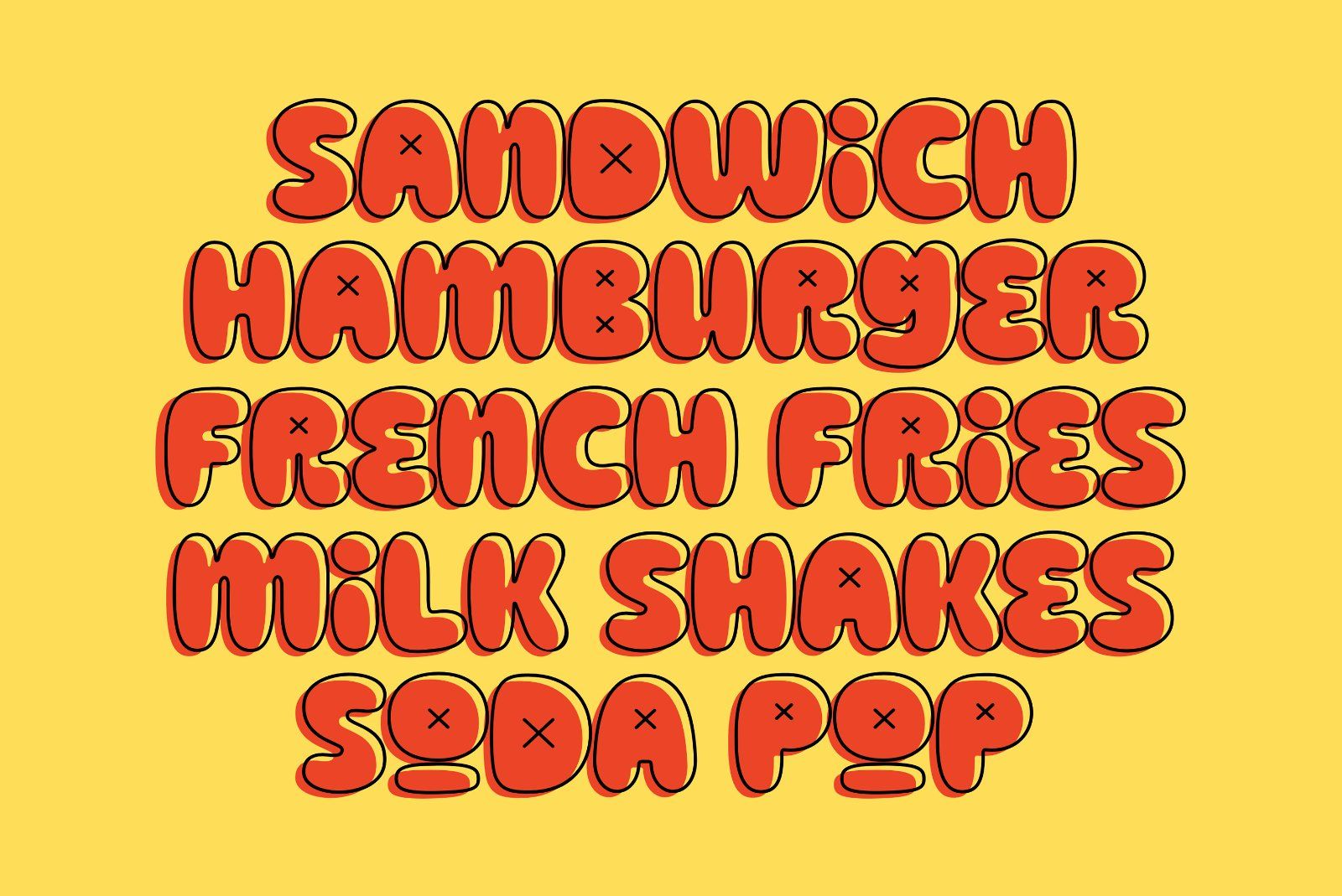 Slombe - Retro Bubble Typeface — image 8