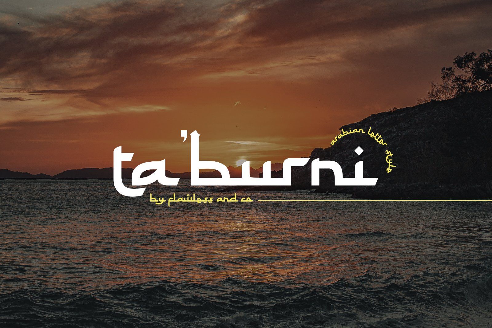 Abizhar - Arabic Display Font — image 2