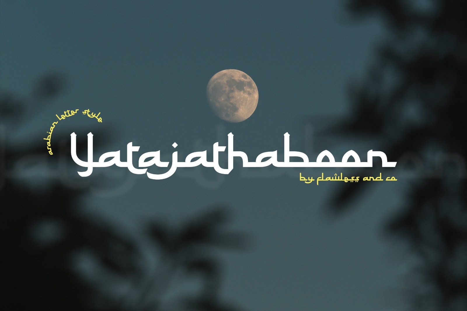 Abizhar - Arabic Display Font — image 5