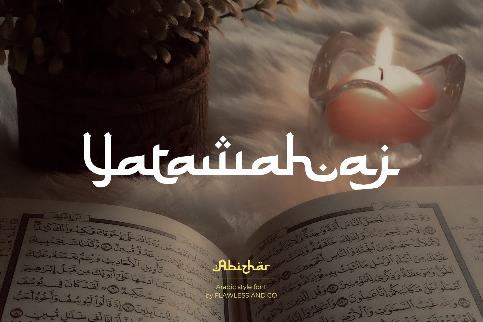 Abizhar - Arabic Display Font — image 4