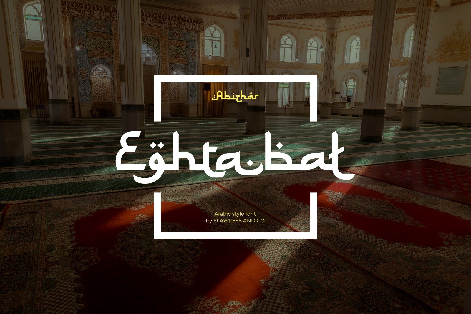 Abizhar - Arabic Display Font — image 3