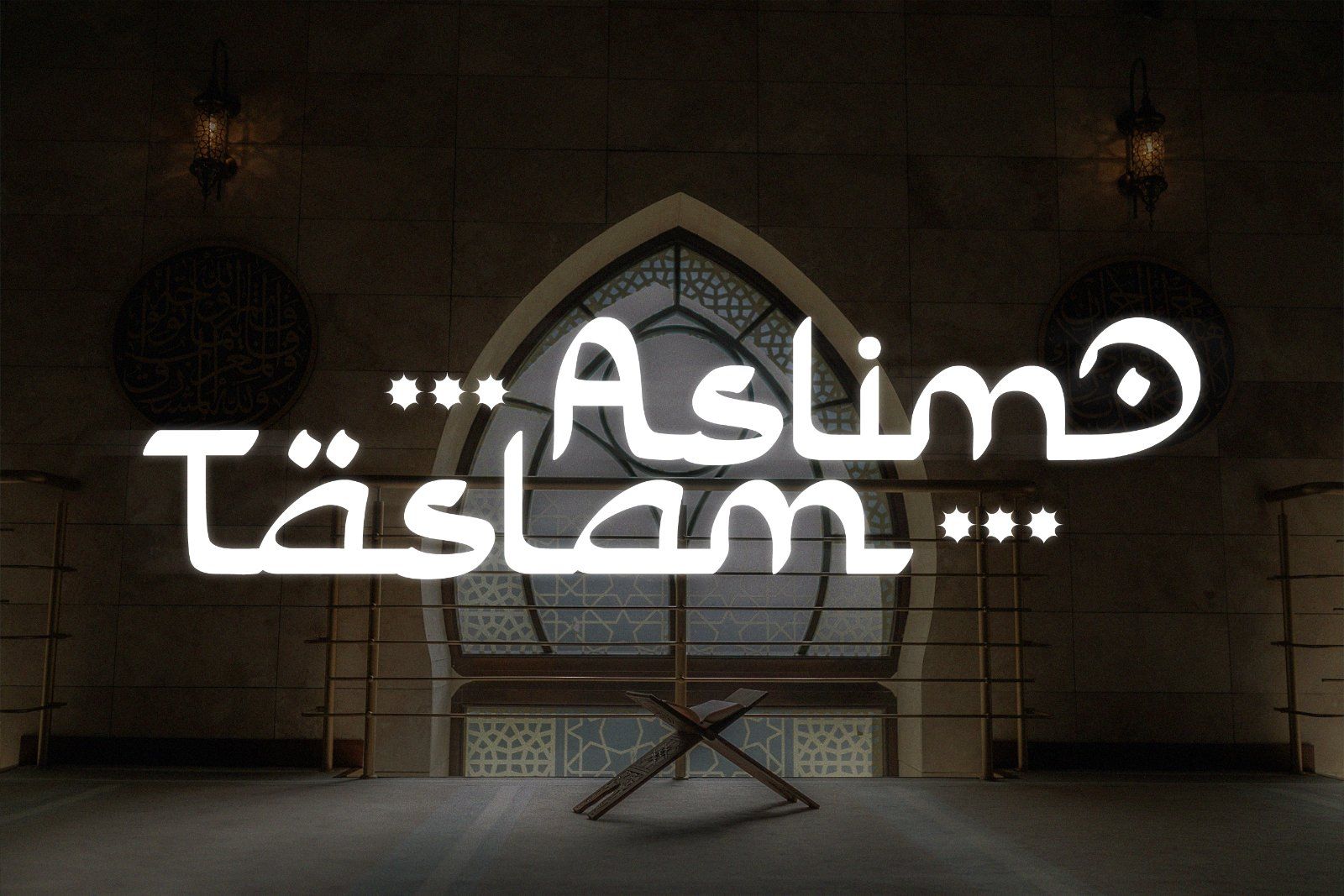 Azqad - Arabic Display Font — image 5