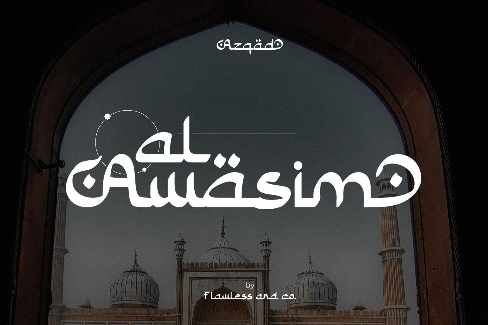 Azqad - Arabic Display Font — image 4