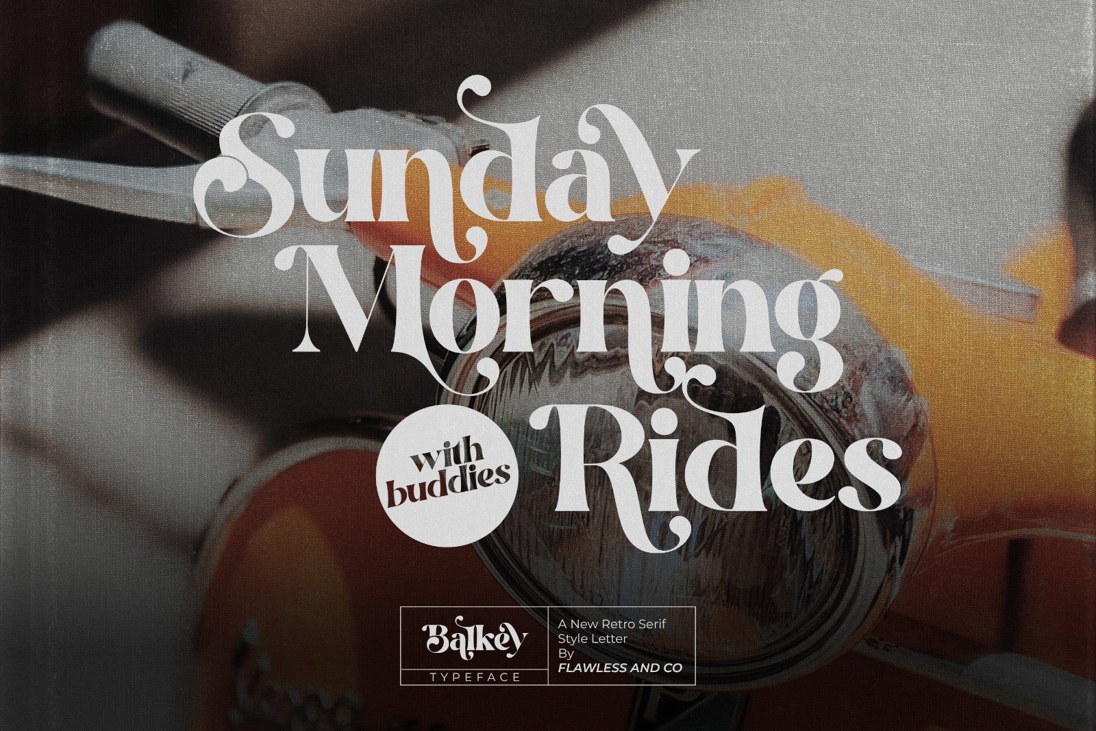 Balkey - Retro Serif Font — image 3