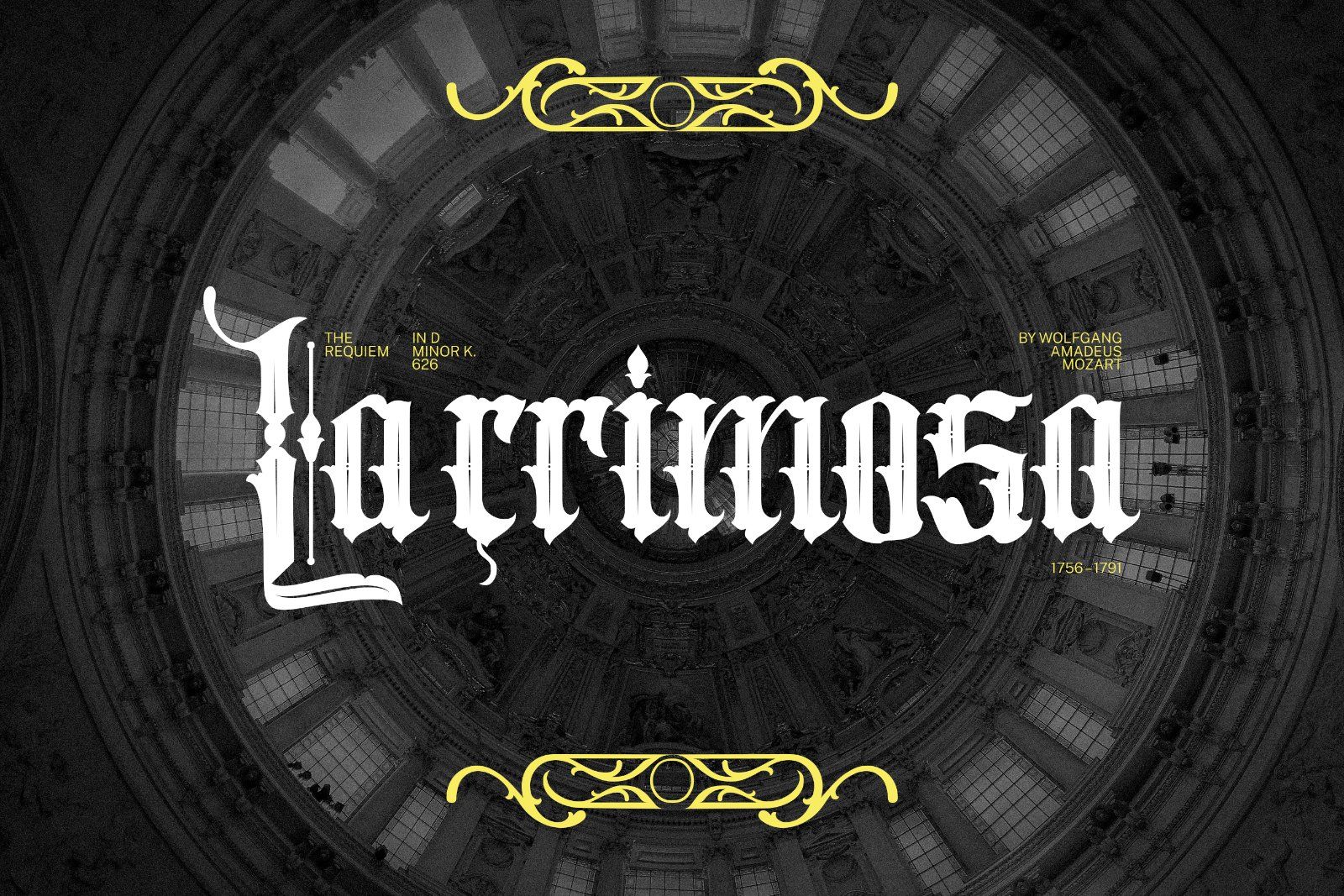 Bartley - Blackletter Display Font — image 3