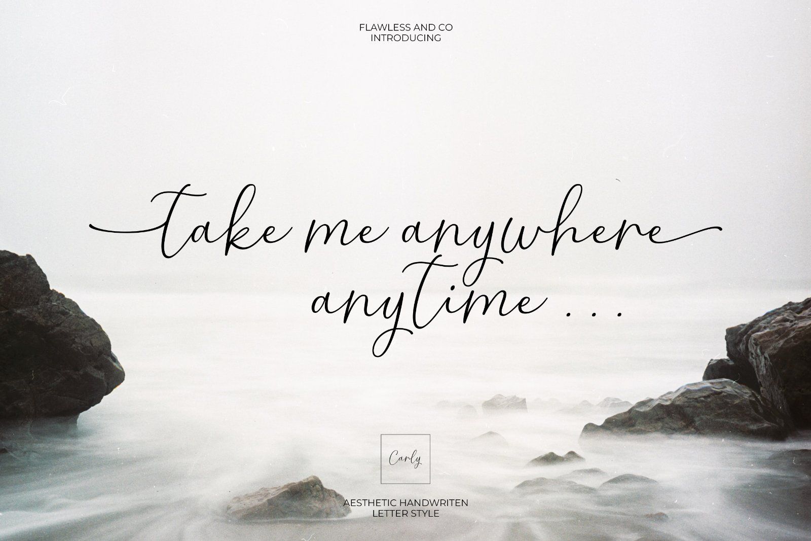 Carly - Handwritten Script Font — image 3