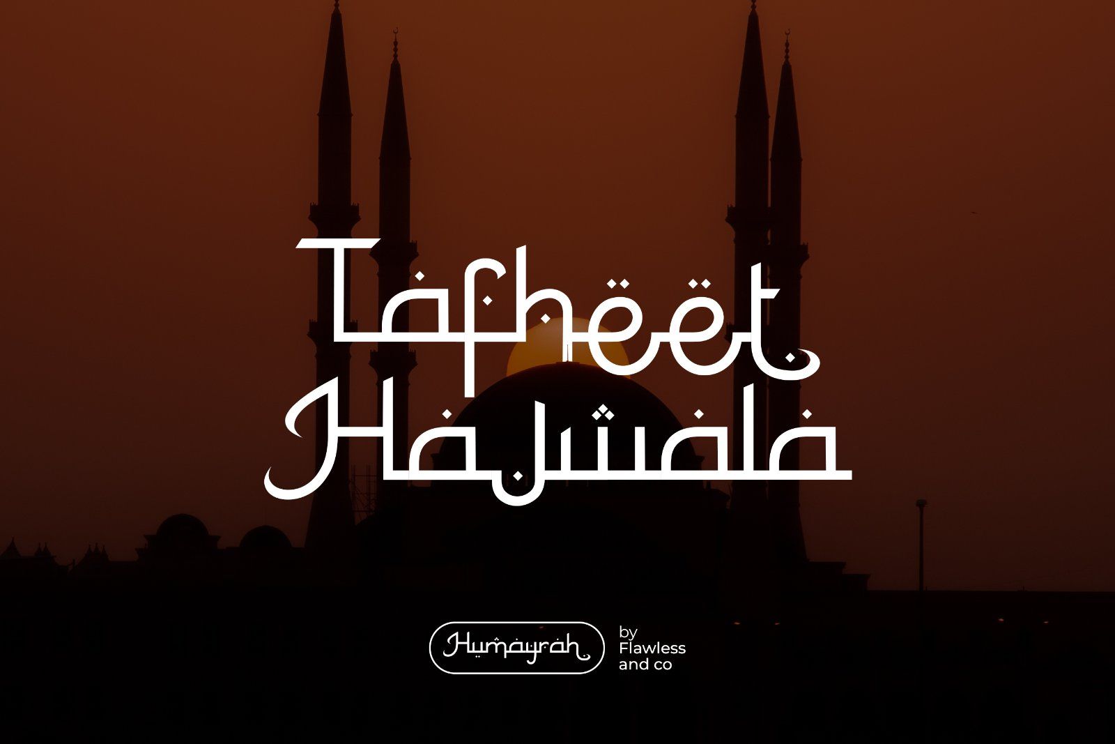 Humayrah - Arabic Display Font — image 8