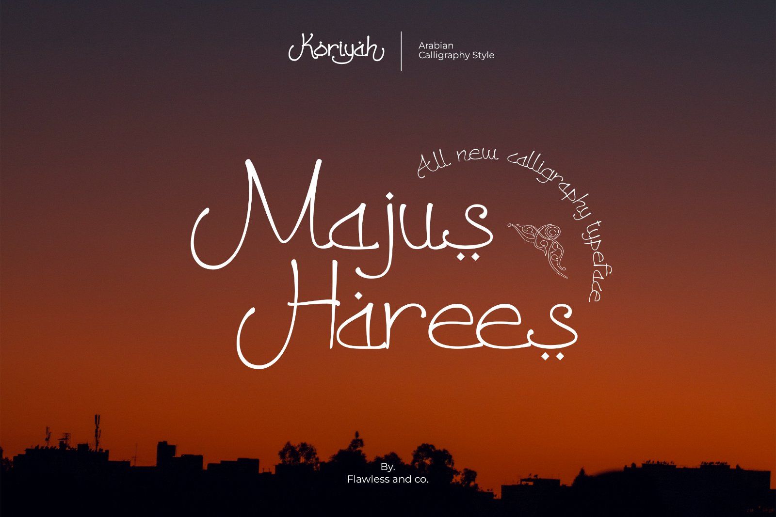 Koriyah - Arabic Display Font — image 5