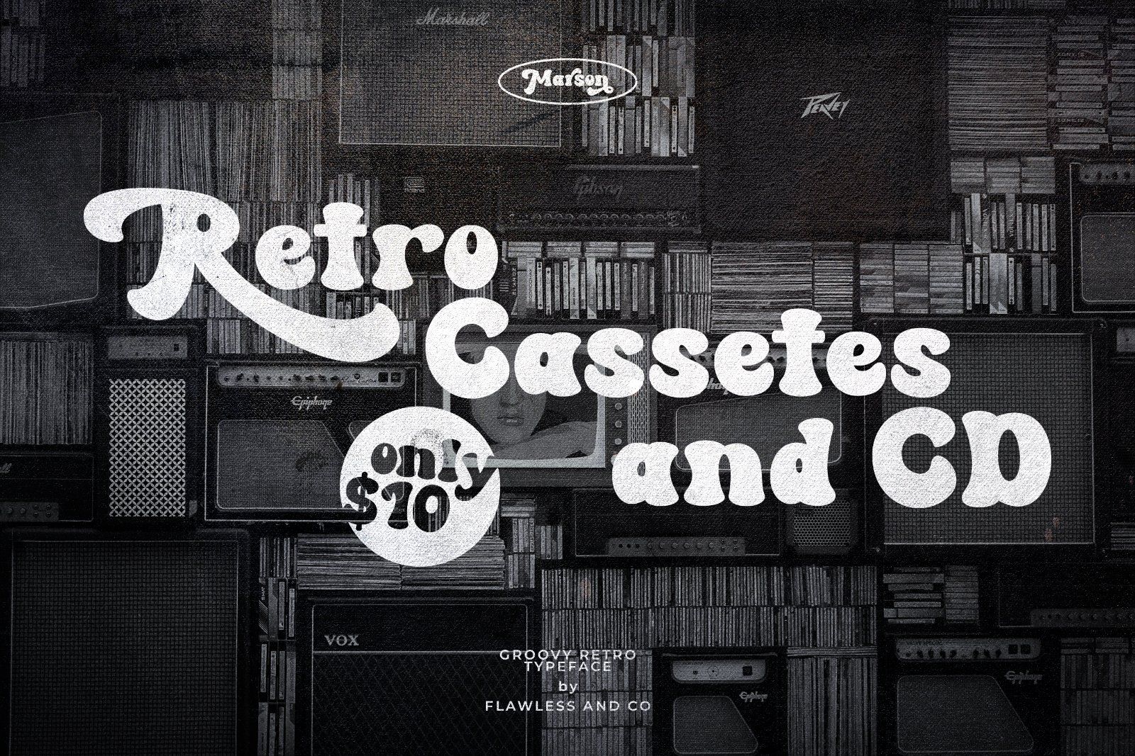Marson - Retro Groovy Display Font — image 5