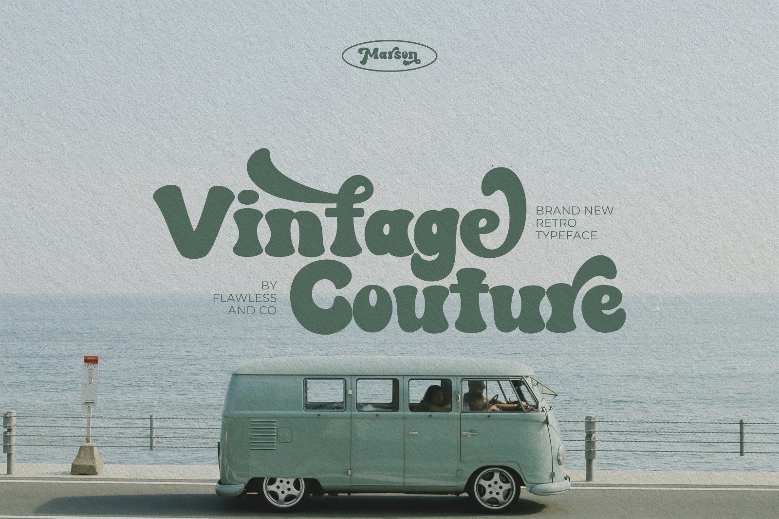 Marson - Retro Groovy Display Font — image 2
