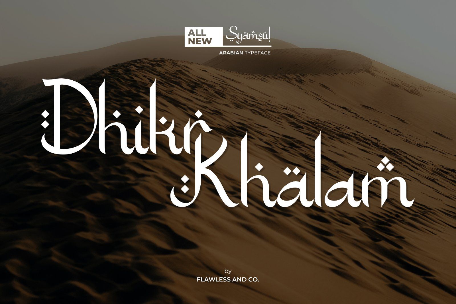 Syamsul - Arabic Display Font — image 2