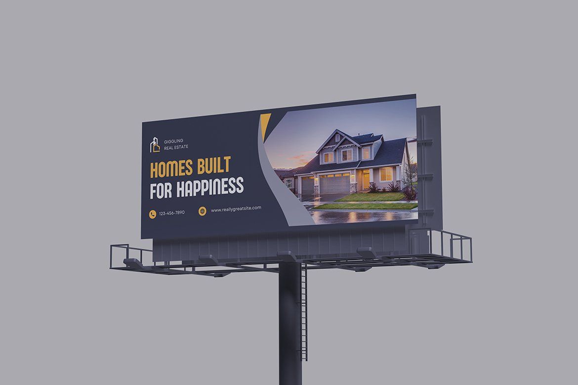 BILLBORD MOCKUPS (4 Objects)