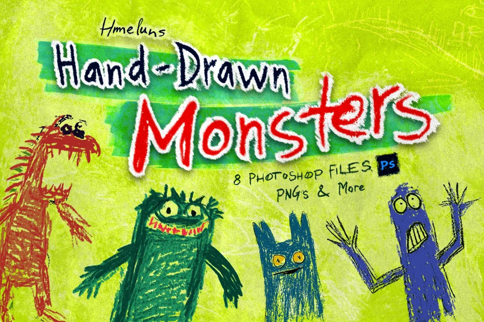 Hand Drawn Monsters