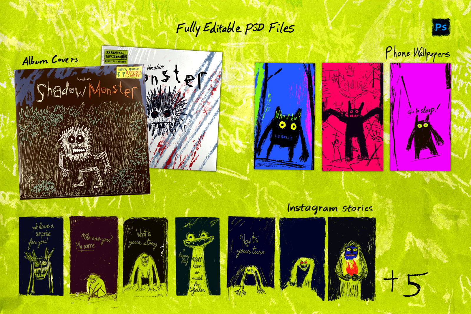 Hand Drawn Monsters — image 4