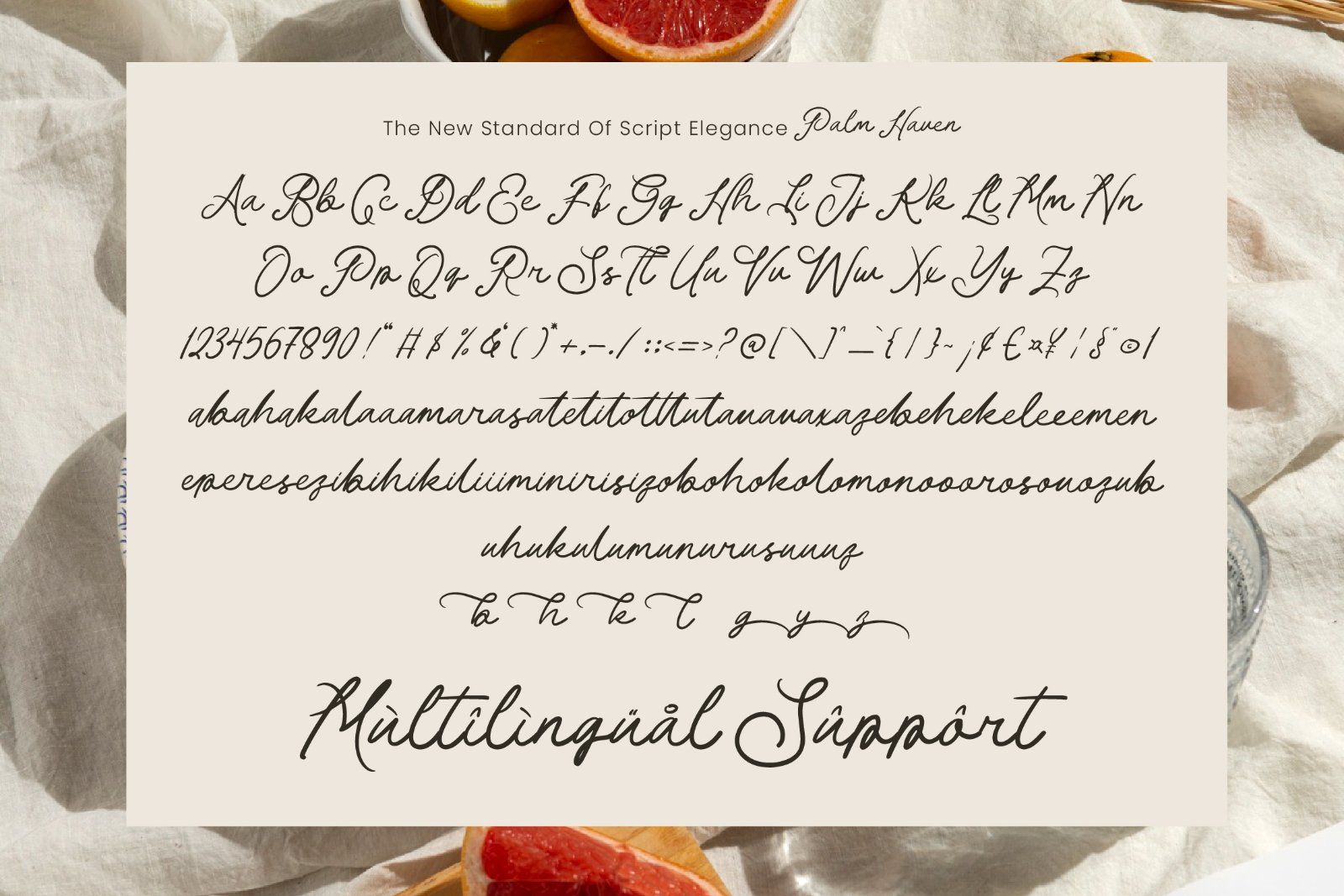 Palm Haven Elegant Handwritten — image 8