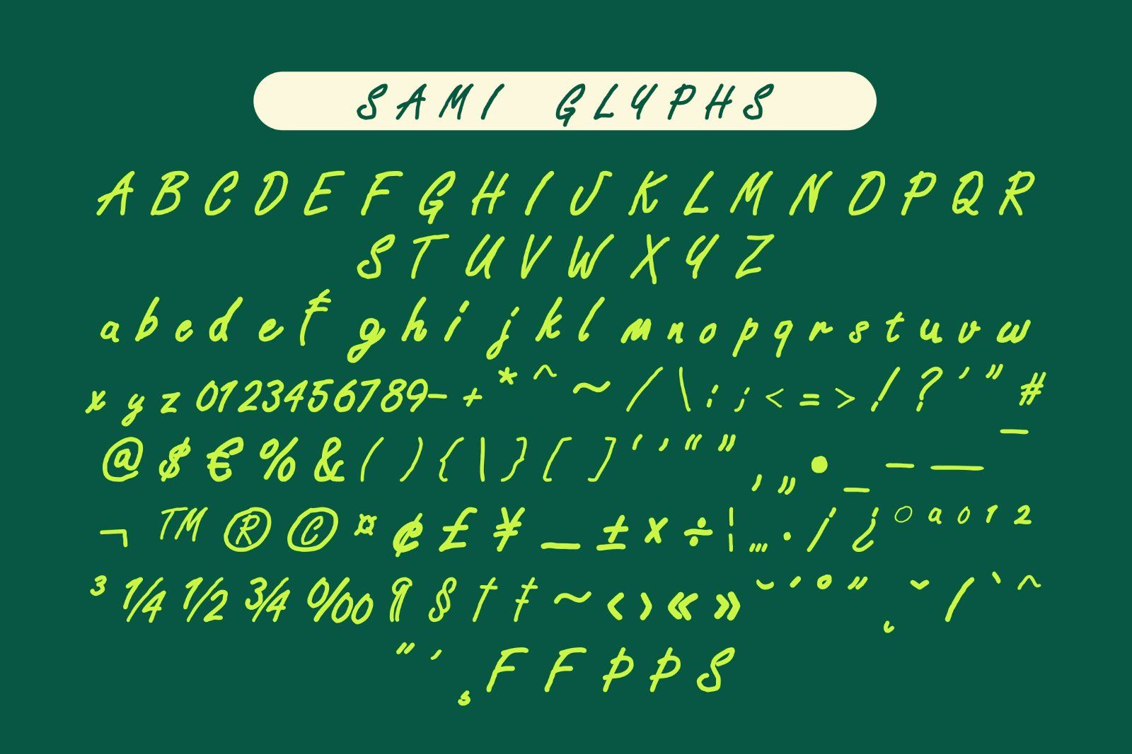 Pantes - An Organic Script Typeface — image 10