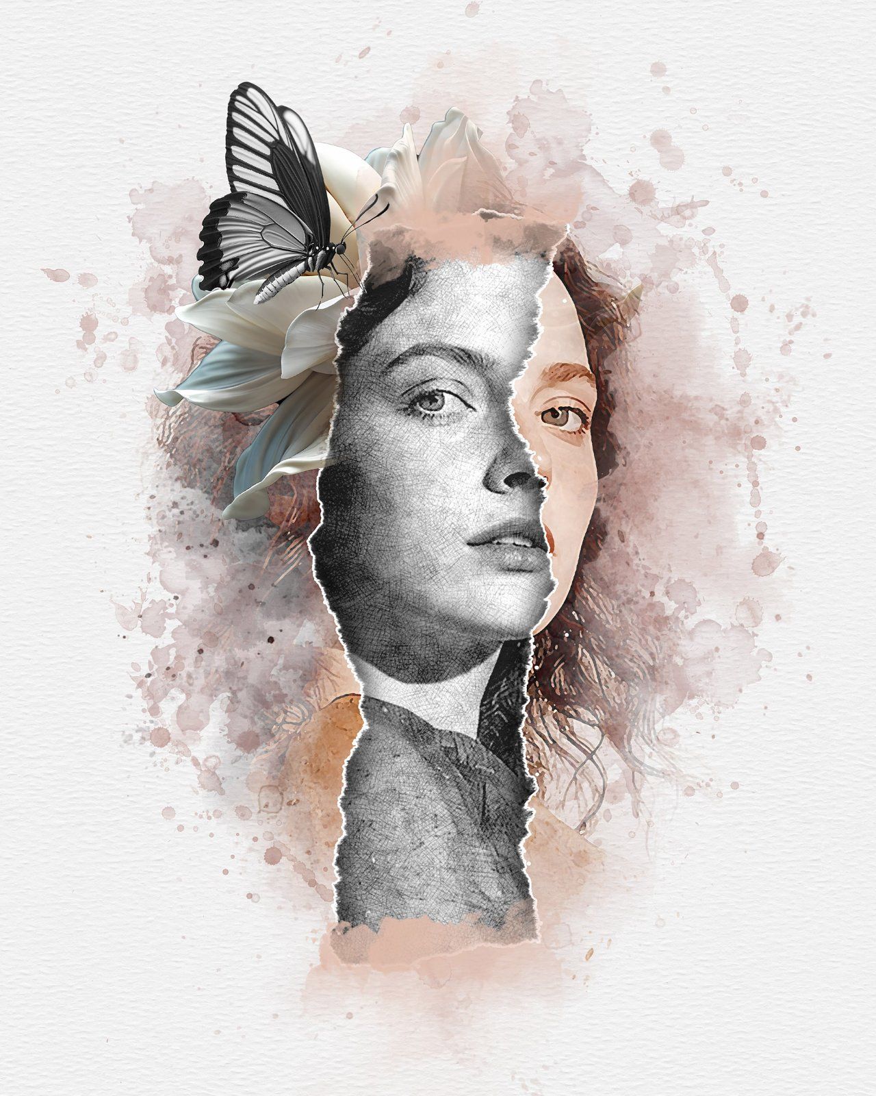 Manipulation Photo Art Template