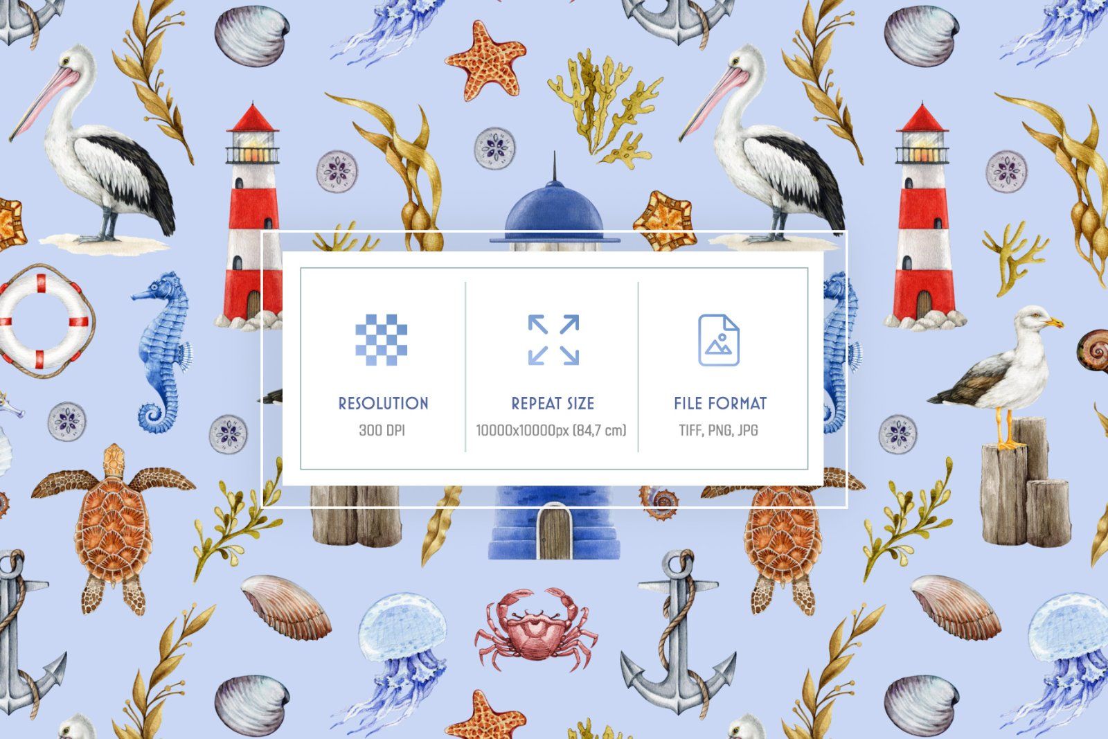 Mediterranean Coastal Summer Pattern — image 14