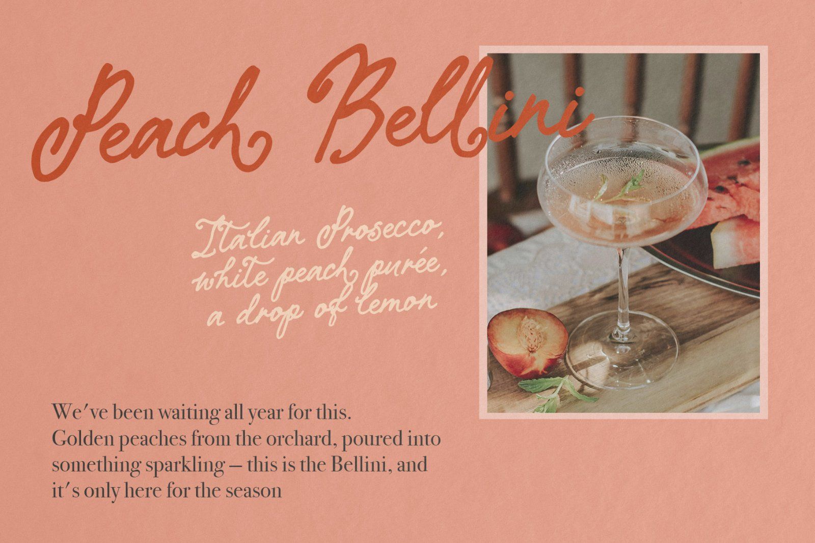 Peach Sunday — Whimsical Handwritten Script Font with Curly Swash Alternates — image 2