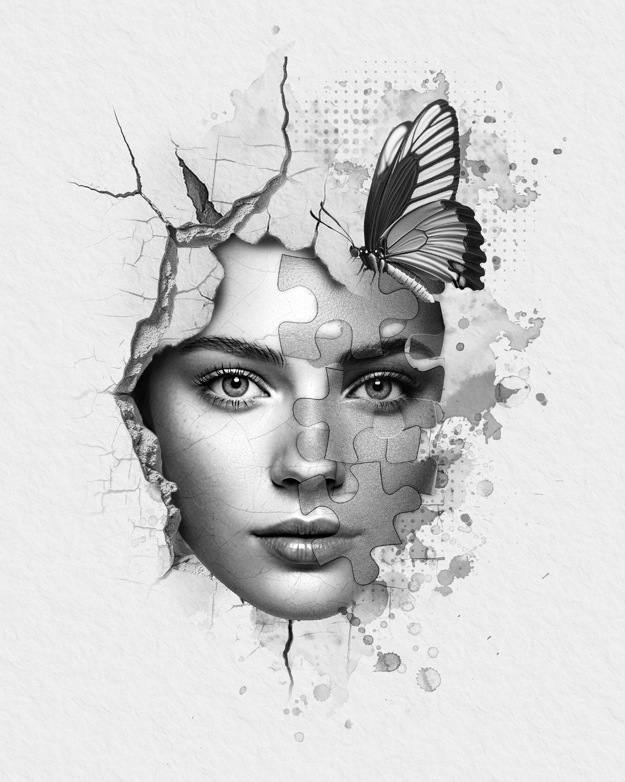 Manipulation Photo Art Template