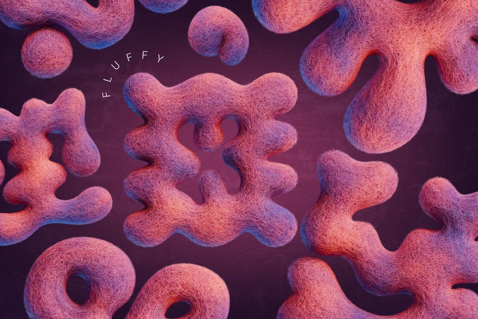 Pink Felt - Color Bitmap Font — image 2