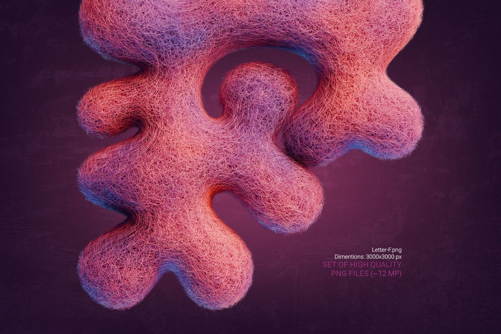 Pink Felt - Color Bitmap Font — image 3