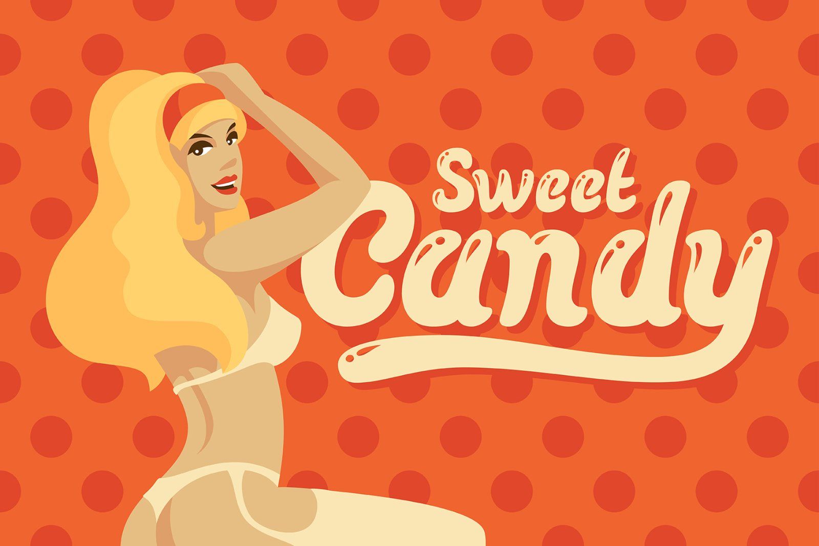 Pinup New! Font and Illustration. — image 6