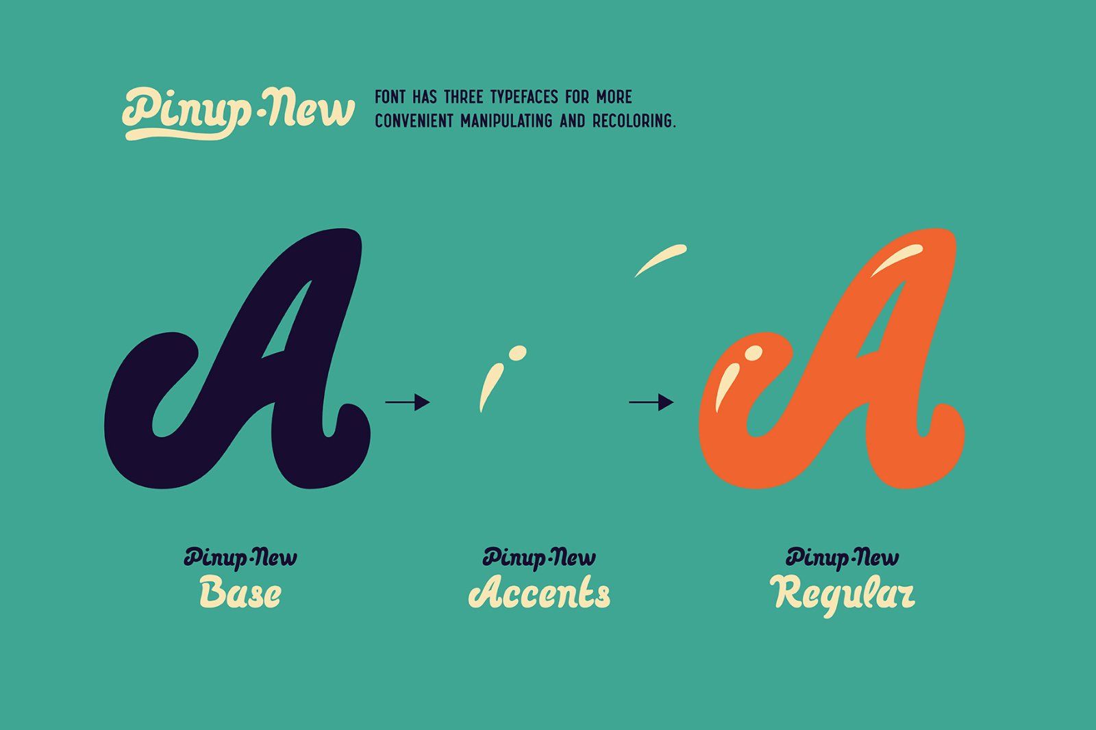 Pinup New! Font and Illustration. — image 5
