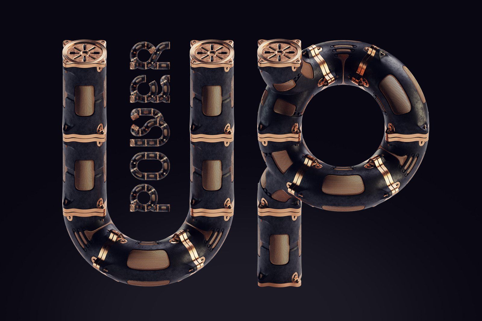 Pipeline - Color Bitmap Font — image 2