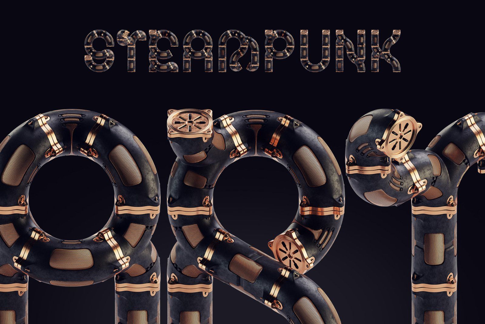Pipeline - Color Bitmap Font — image 7