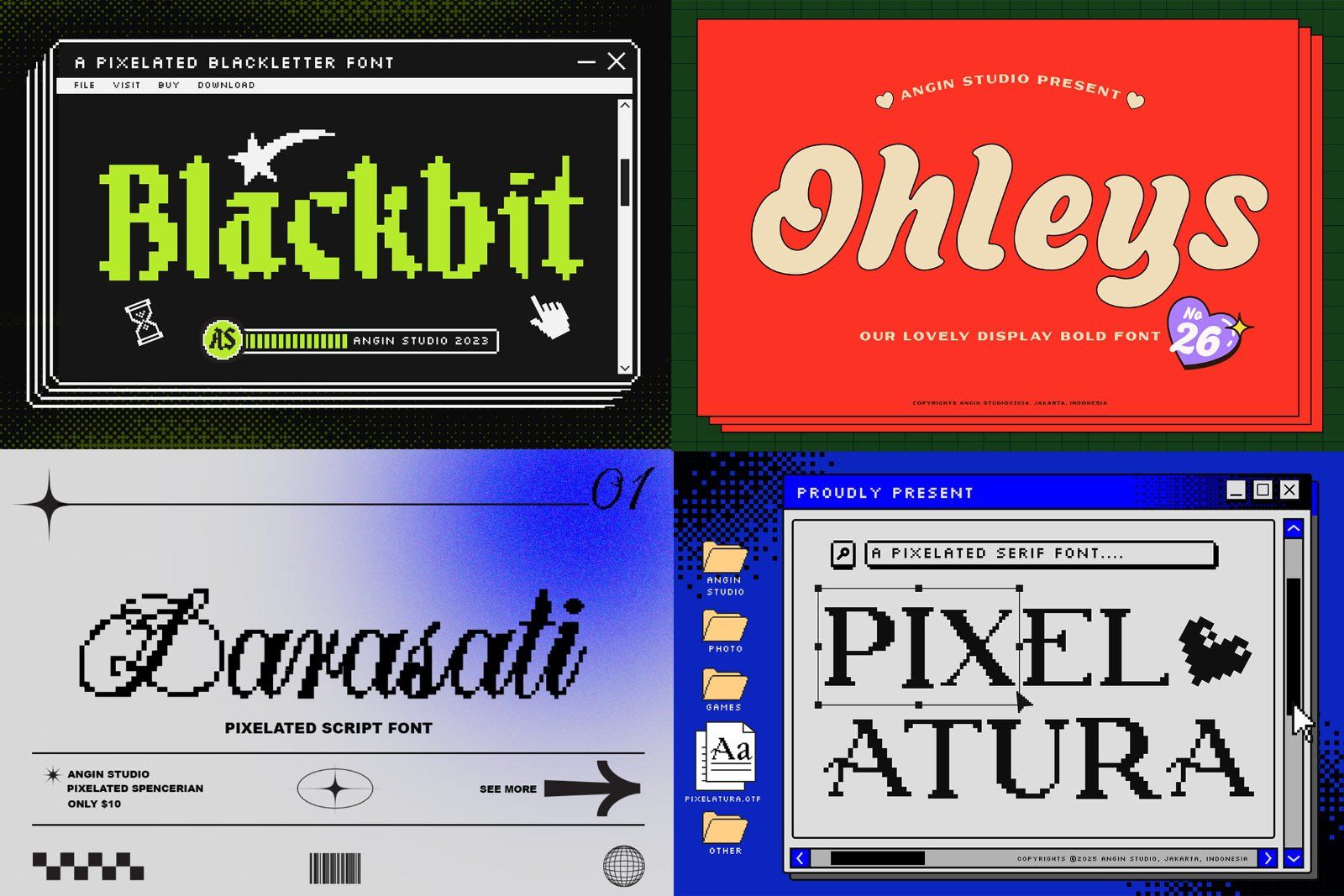 100+ Otf Massive Font Bundle — image 3