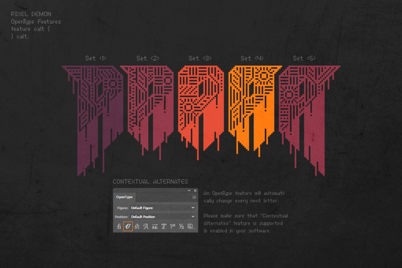 Pixel Demon - Vintage Gamer Font — image 5