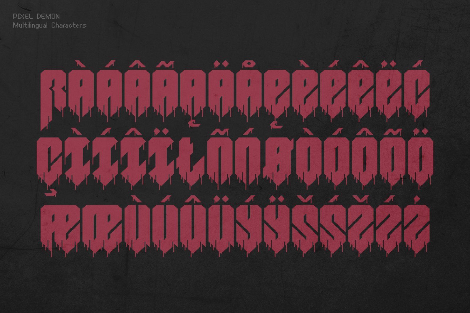 Pixel Demon - Vintage Gamer Font — image 8