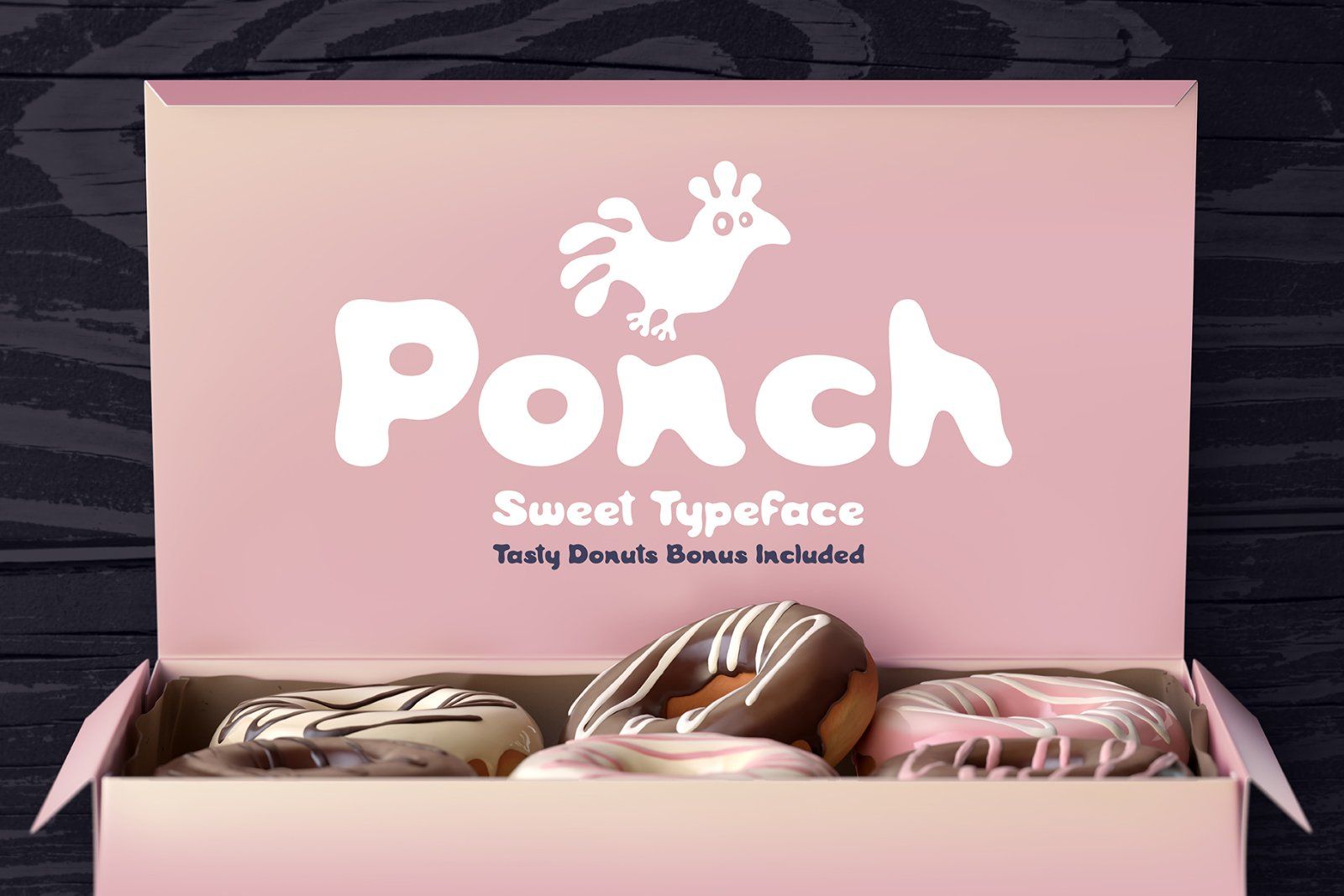 Ponch font and graphics — image 1