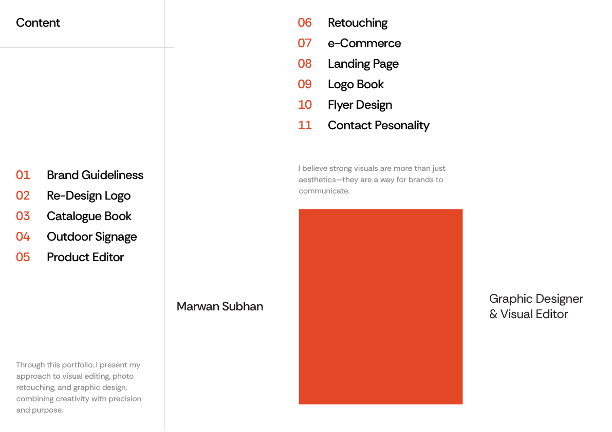 Guideliness / Portfolio Project