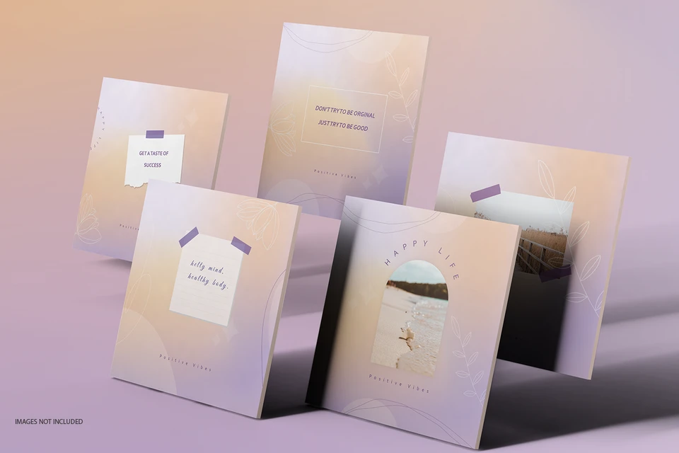 Positive Vibes-Social Media Design-071-22