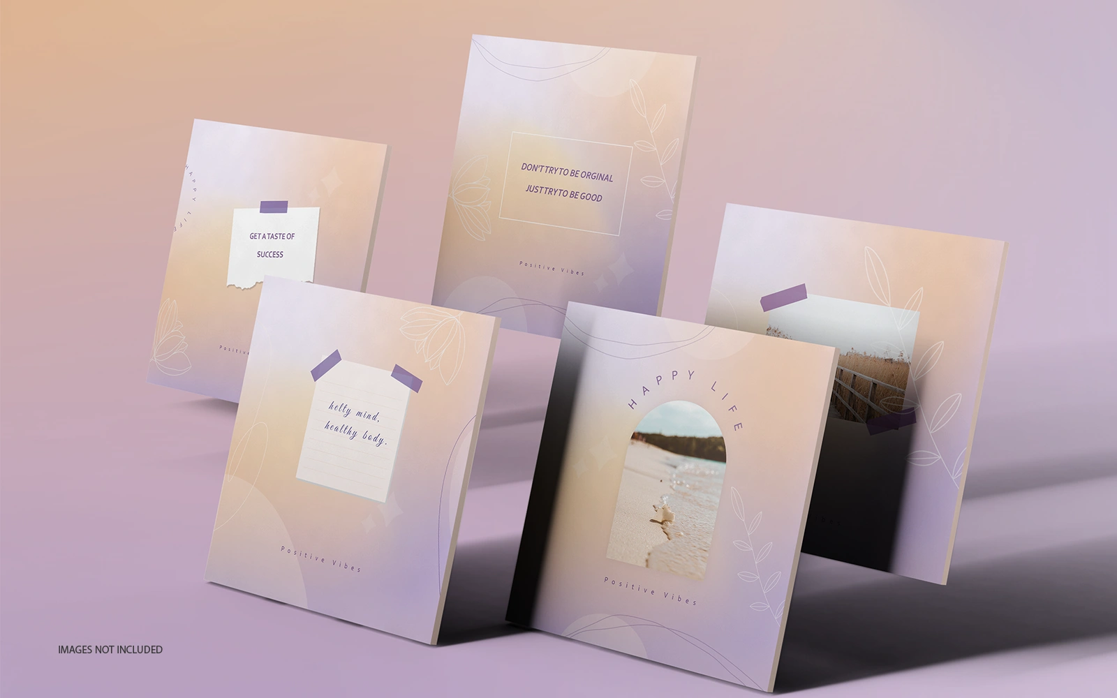 Positive Vibes-Social Media Design-071-22 — image 1