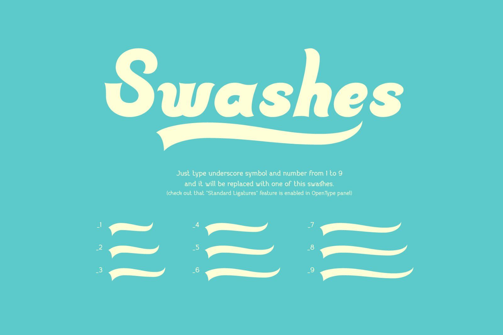 Sunny Bay font and graphics — image 5