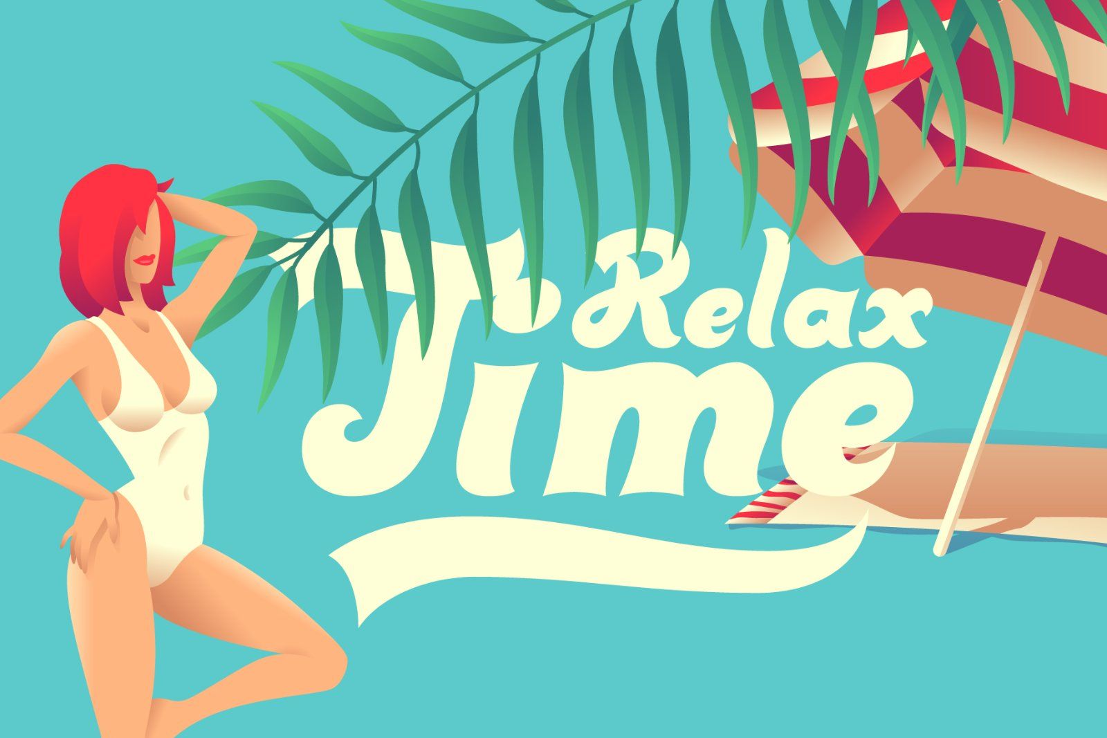 Sunny Bay font and graphics — image 6