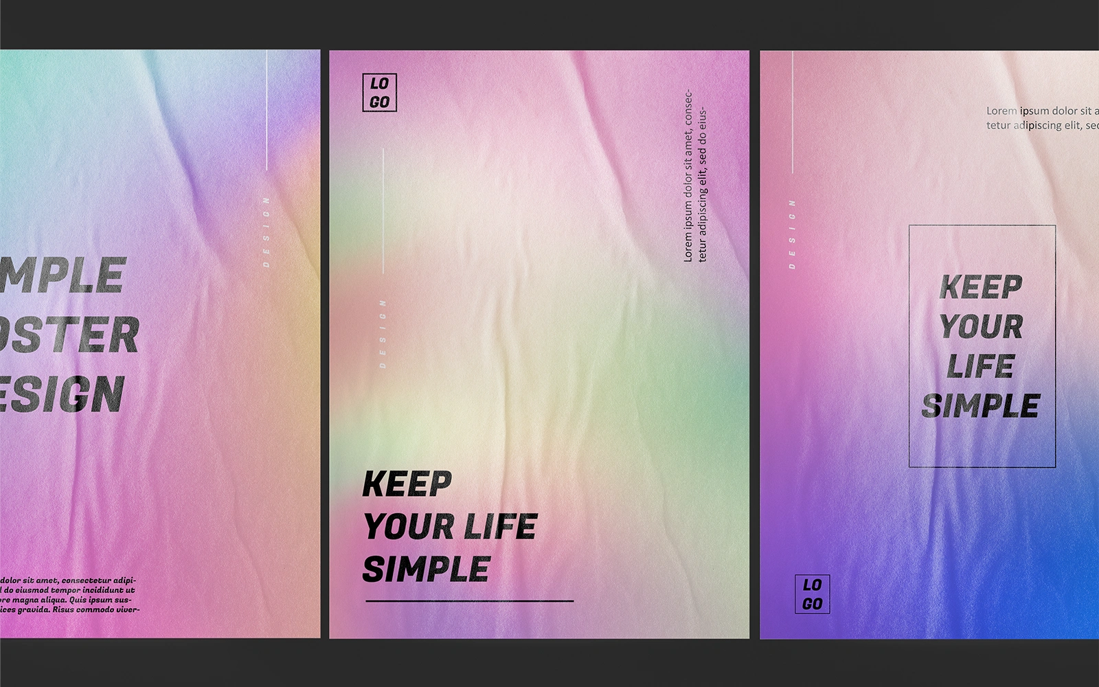 Poster Template- Abstract Modern-22-048 — image 1