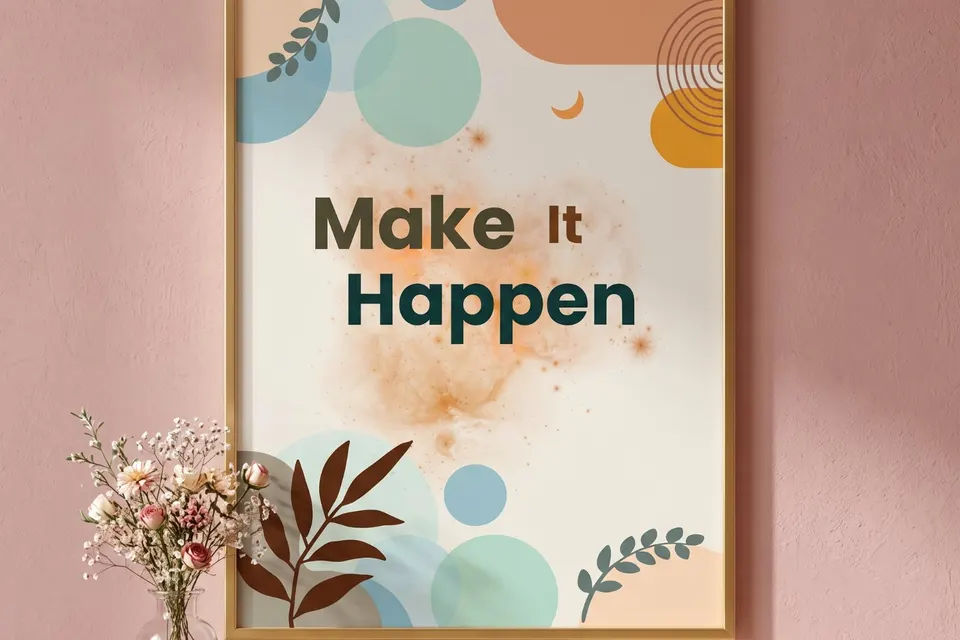 Abstract Poster – Inspirational Wall Art