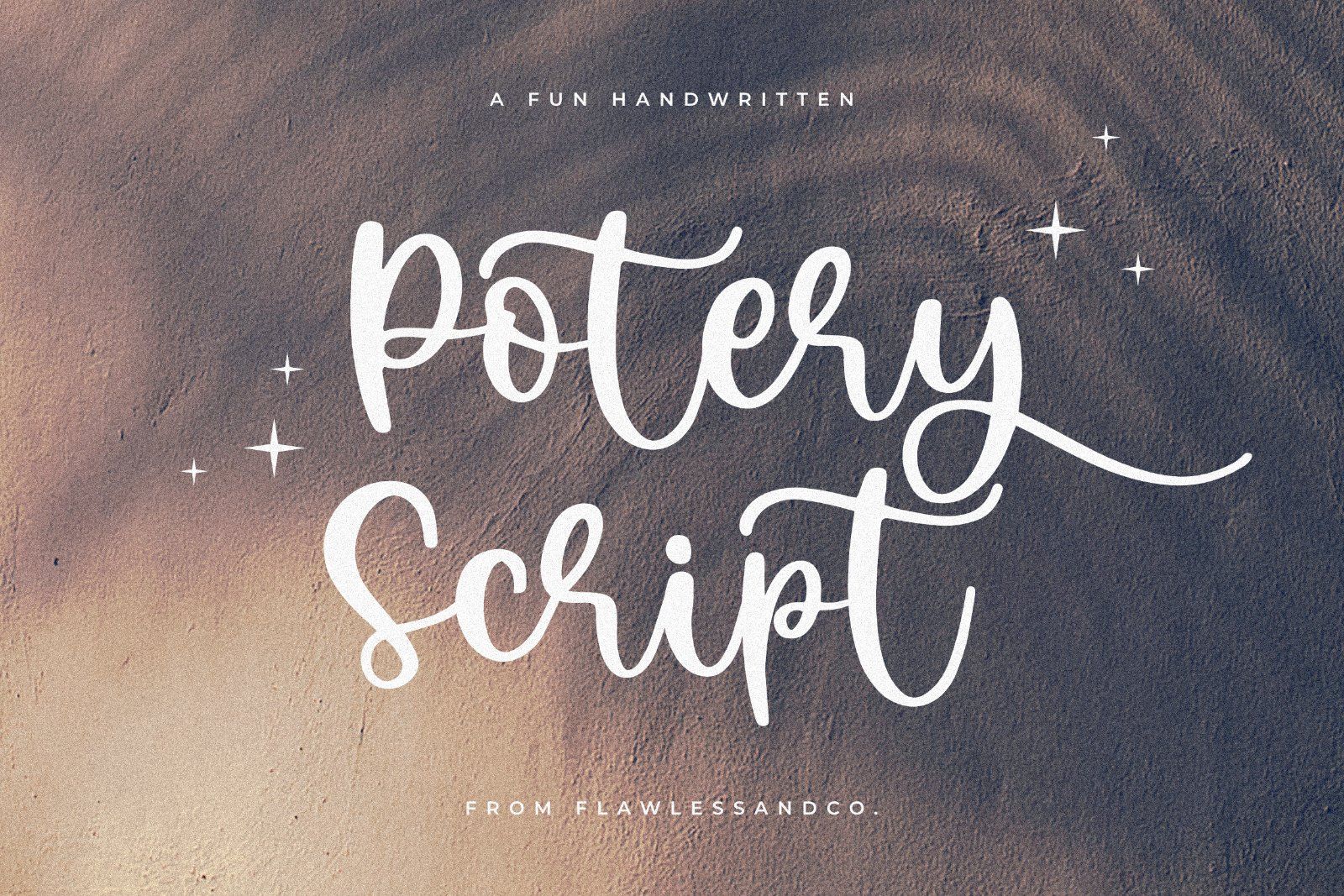 Potery Script - Fun Handwriting Font — image 1
