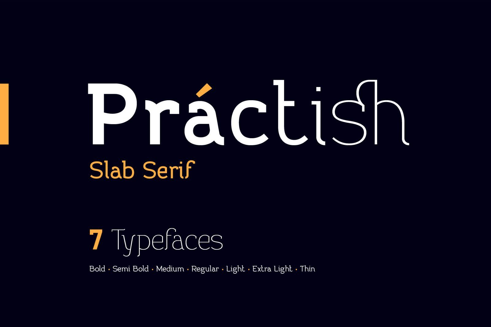 Practish font family — image 1
