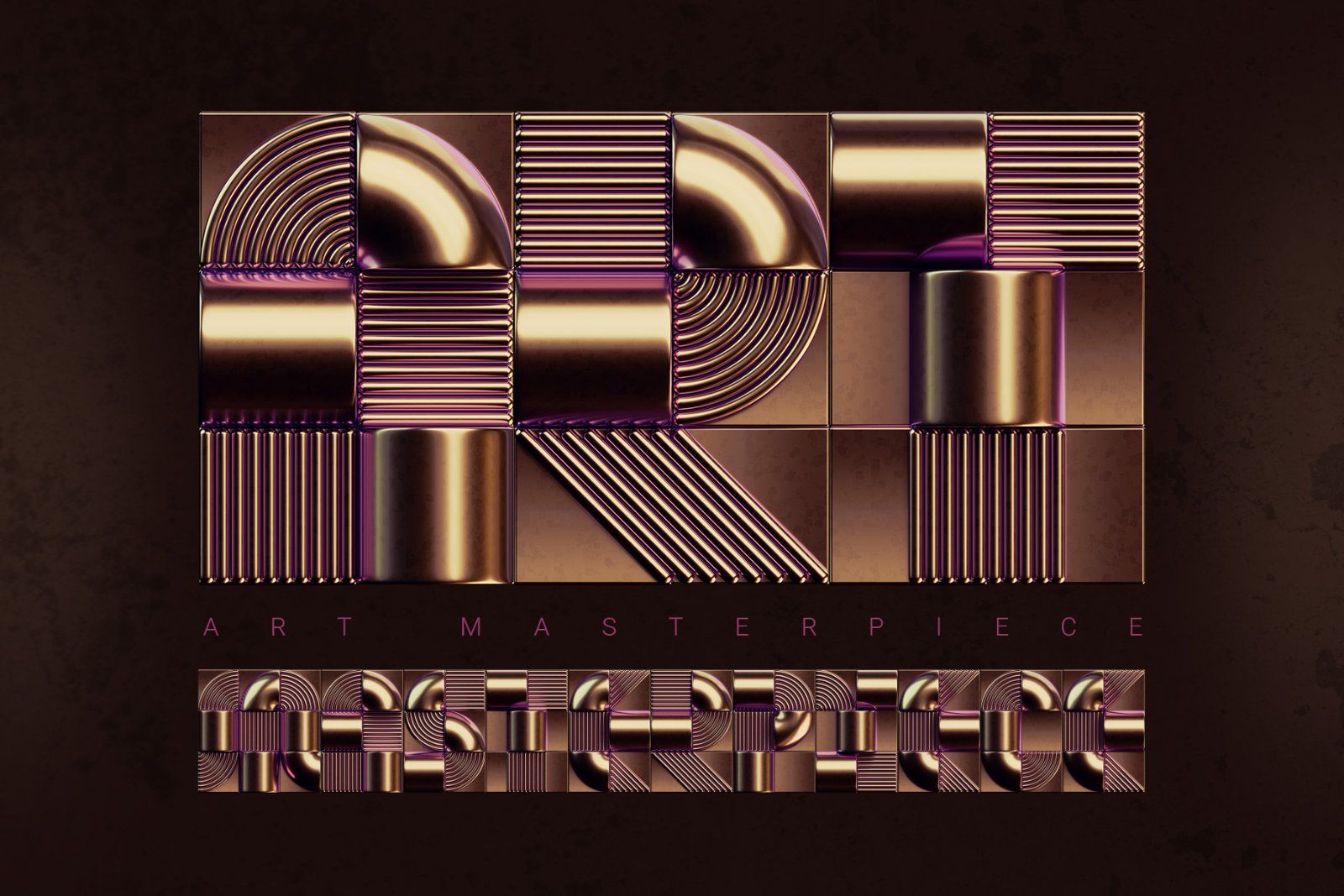 Premiere Grand - Color Bitmap Font — image 3