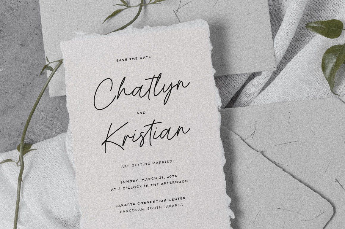 Present Anthem Modern Signature Script Font — image 4