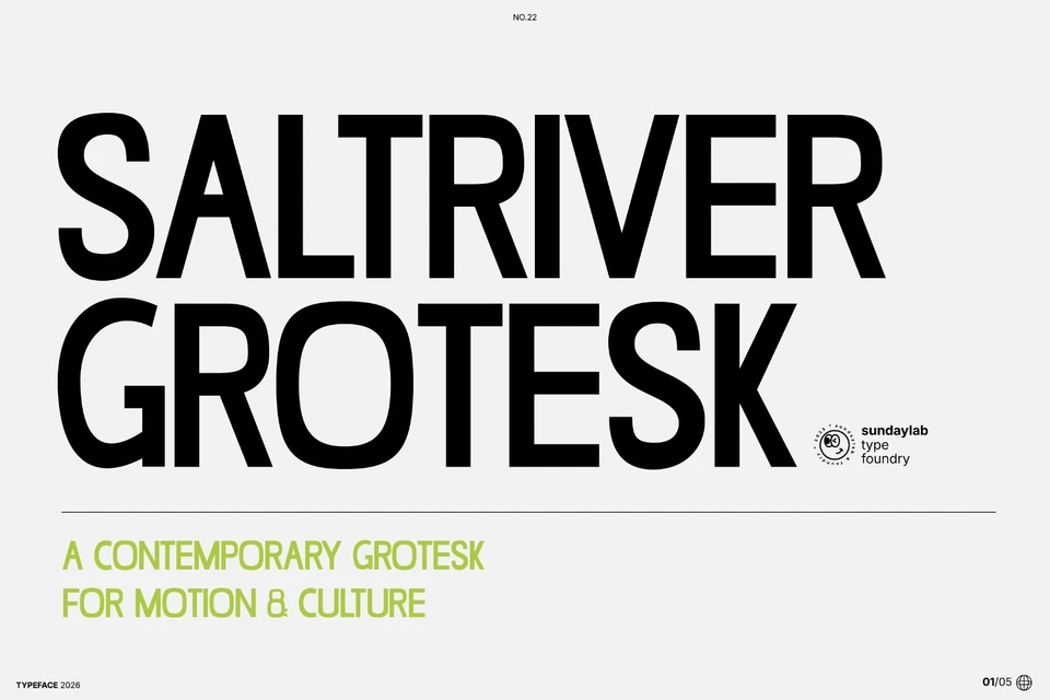 Saltriver Grotesk