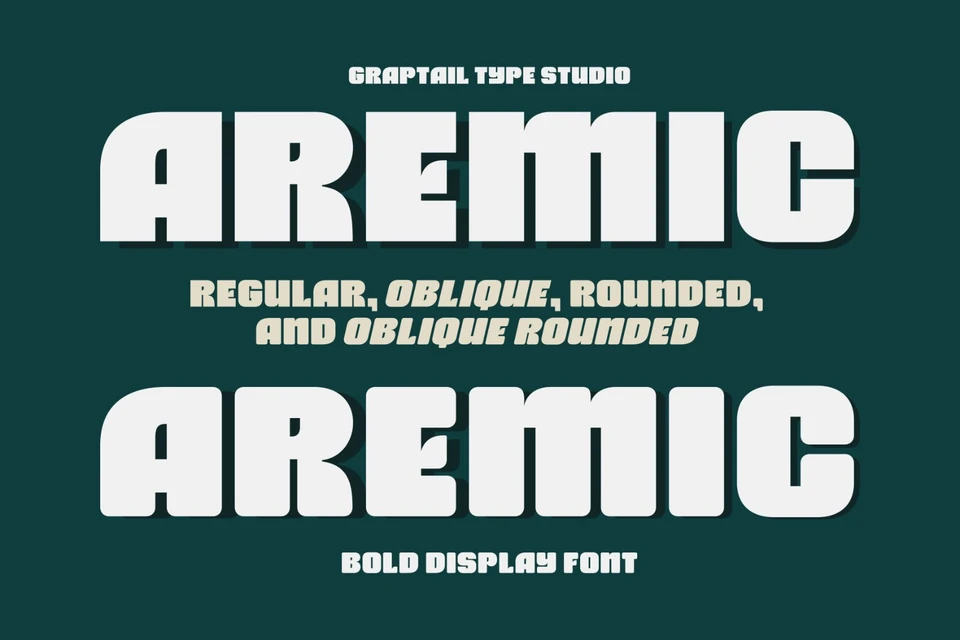 Aremic | Bold Display